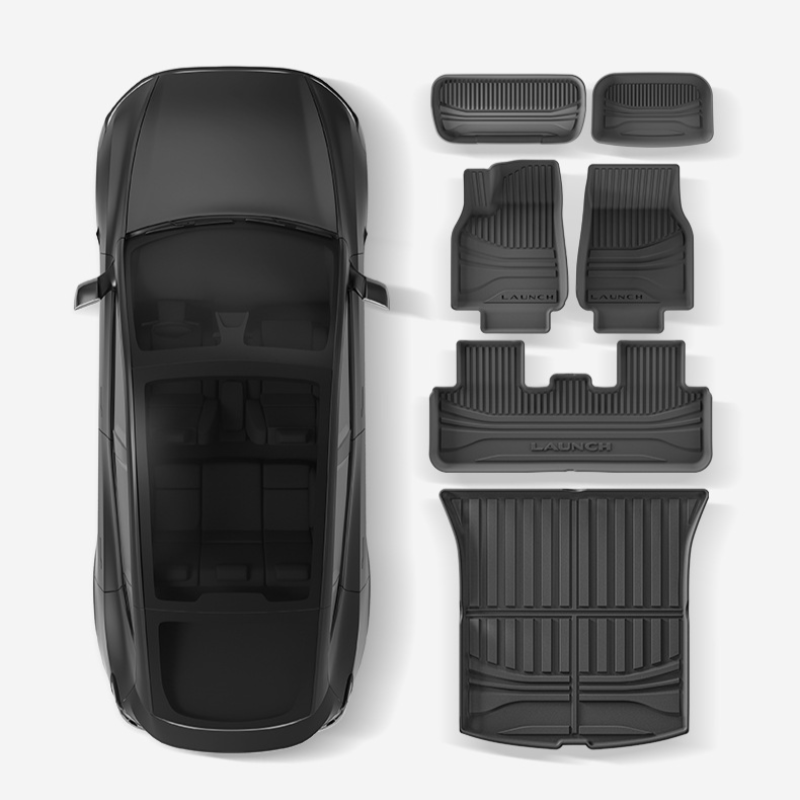 All Weather TPE Floor Mats for Tesla Model Y Juniper 2025+