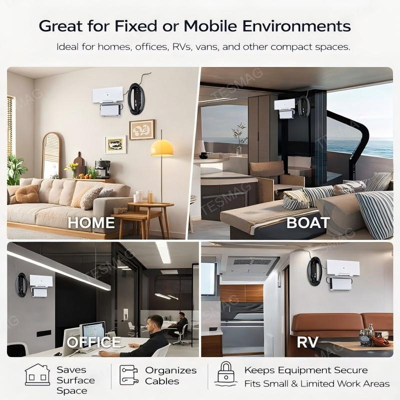 All-in-One Router & Power Supply Wall Mount Kit for Starlink Gen 3