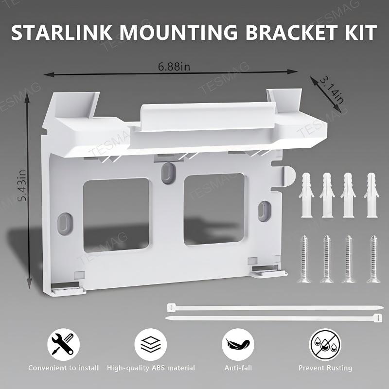 All-in-One Router & Power Supply Wall Mount Kit for Starlink Gen 3