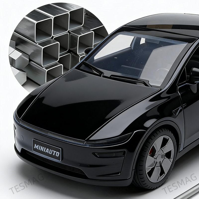 1:32 Alloy Car Model with Sound and Light Diecast for Tesla Model Y Juniper 2025+