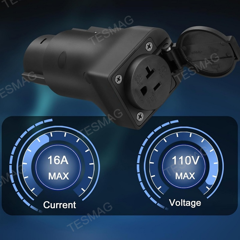 American J1772 V2L Power Outlet Adapter – EV Discharger Converter