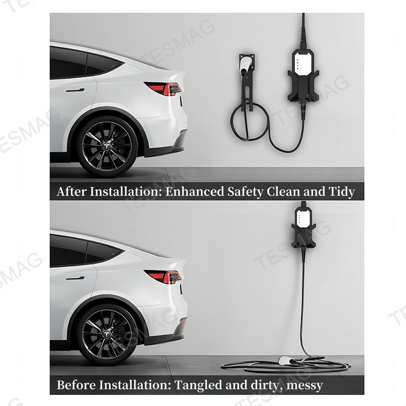 American Standard Tesla J1772 Wall Bracket for Charging Guns