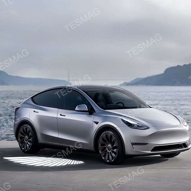 Angel Wing Mirror Welcome Lights for Tesla Model 3/Y