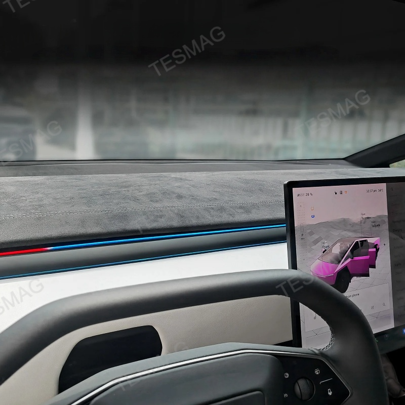 BSD Blind Spot Monitoring Ambient Lighting for Tesla Cybertruck