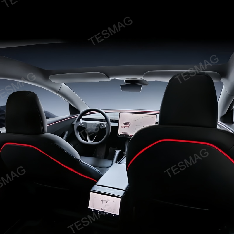 Back Seat Ambient Lights for Tesla Model 3 Highland/Model Y Juniper