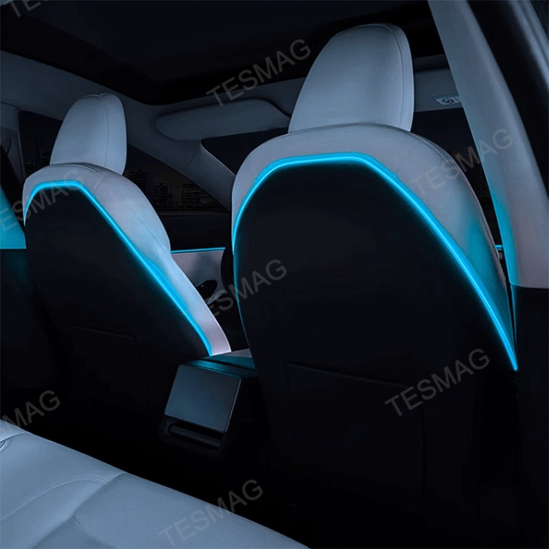 Back Seat Ambient Lights for Tesla Model 3 Highland/Model Y Juniper