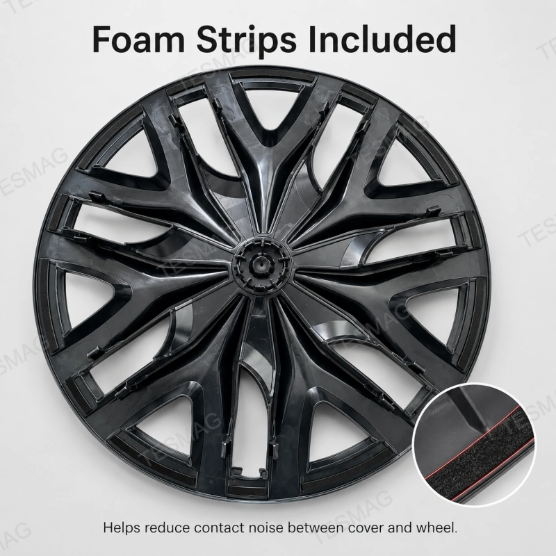 18" Turbine Style Wheel Covers for Tesla Model 3 Highland Photon Wheels