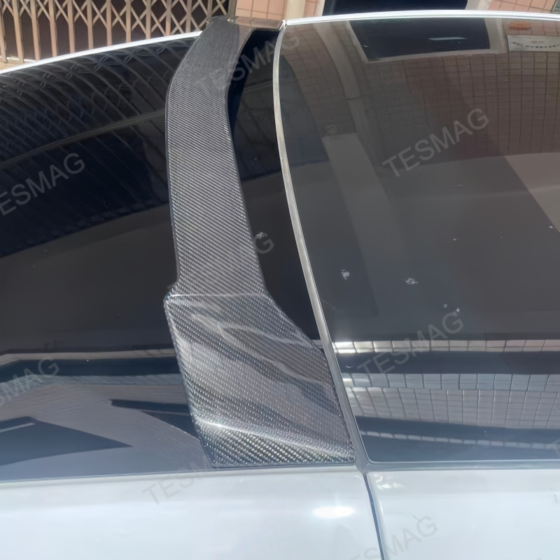 Bat Carbon Fiber Rear Roof Spoiler for Tesla Model Y