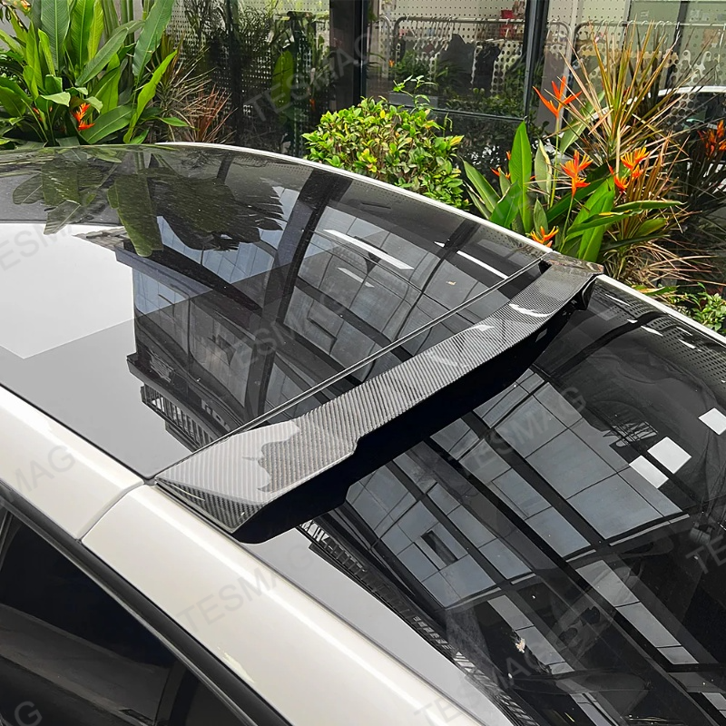 Bat Carbon Fiber Rear Roof Spoiler for Tesla Model Y