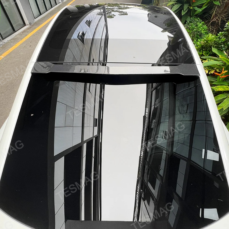 Bat Carbon Fiber Rear Roof Spoiler for Tesla Model Y