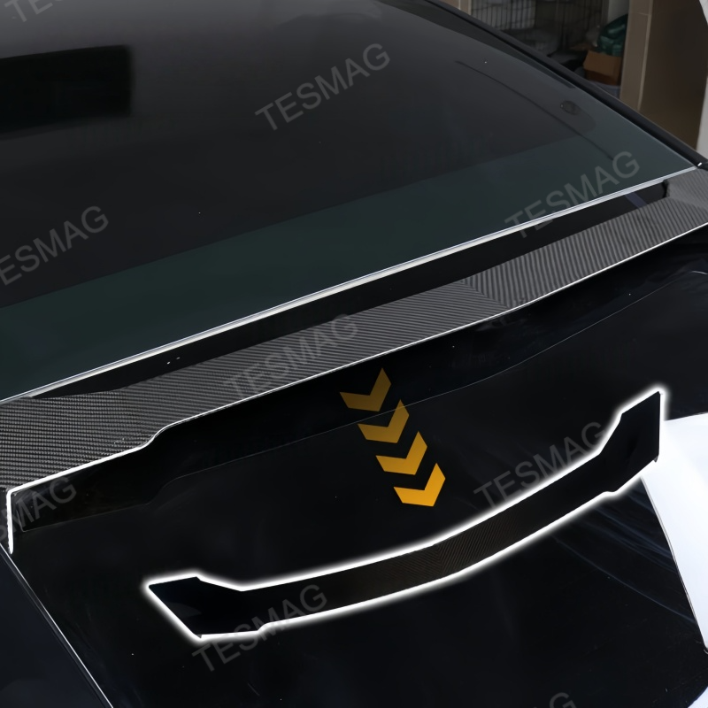 Bat Carbon Fiber Rear Roof Spoiler for Tesla Model Y