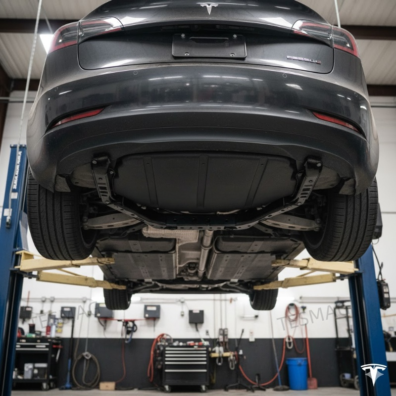 Battery Guard Shield Iron Bracket for Tesla Model 3/Y 2021-2023 | 1452325-01-B 1100055-01-C