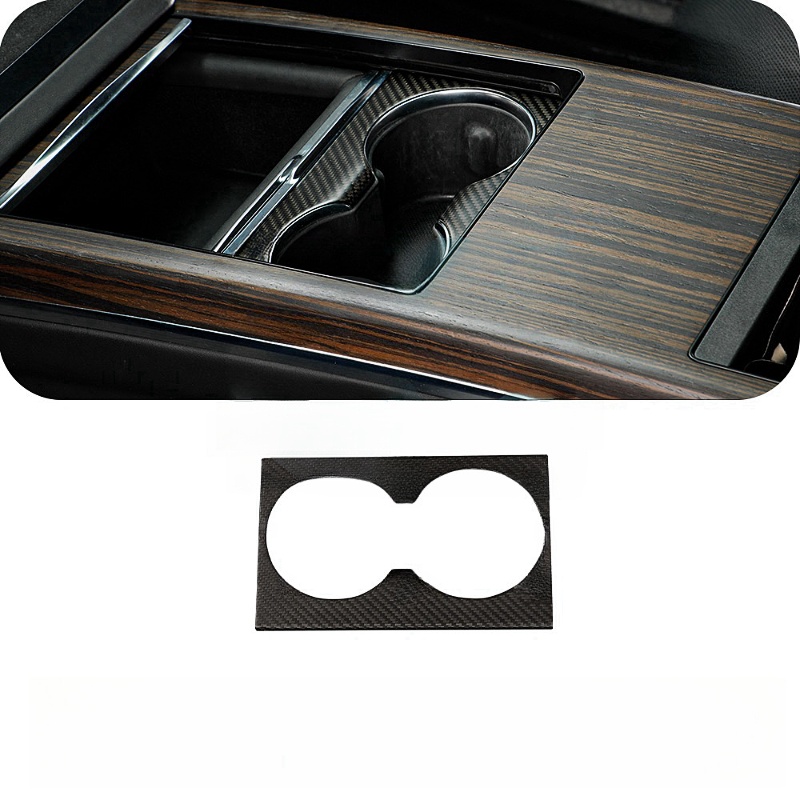 Beverage Holder in Carbon Fiber for Tesla Model S/X