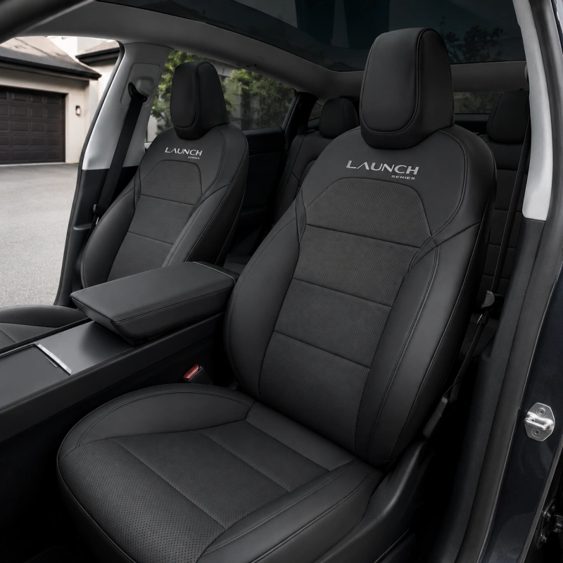 Nappa Leather Seat Covers for Model Y Juniper 2025.03+ Premium 5-Seater