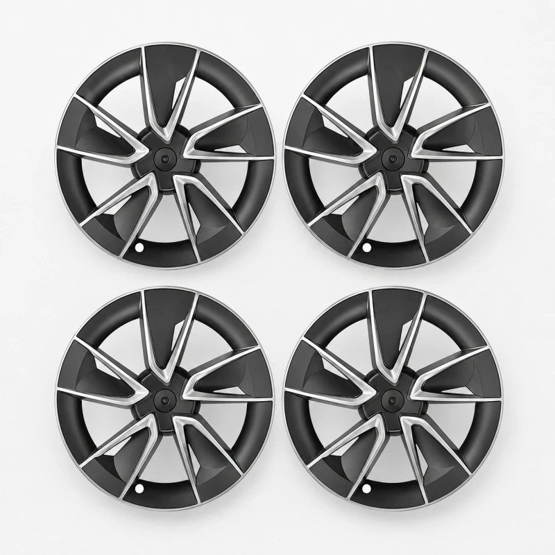19" Crossflow Wheel Covers for 2026+ Tesla Model Y Standard – 4PCS