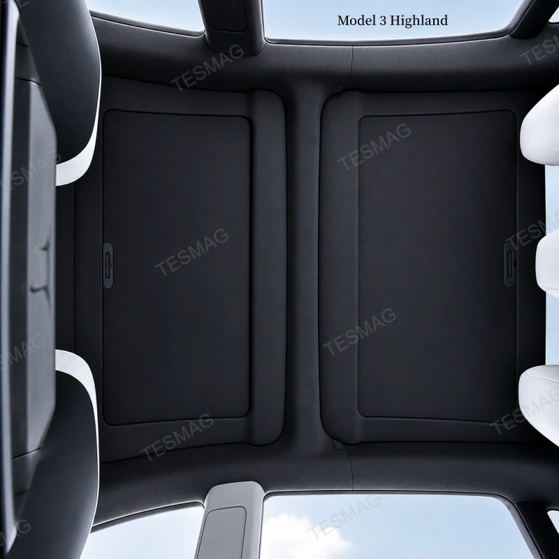Retractable Roof Sunshade for Tesla Model Y/Model YL/ Model 3 Highland