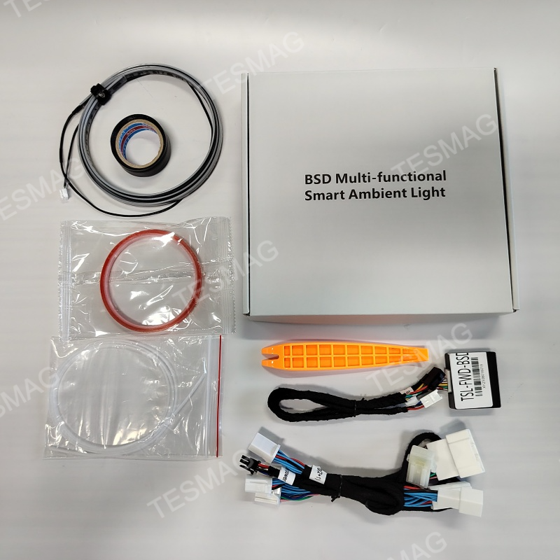 Blind Spot Detection (BSD) Smart Ambient Light for Tesla Model 3/Y