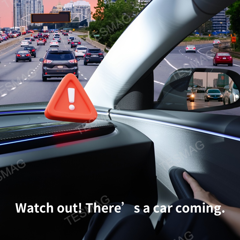 Blind Spot Detection (BSD) Smart Ambient Light for Tesla Model 3/Y