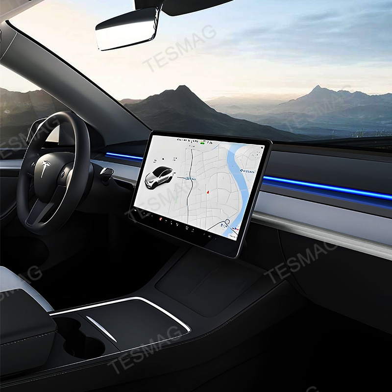 Blind Spot Detection (BSD) Smart Ambient Light for Tesla Model 3/Y