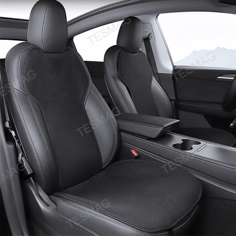Breathable Ice Silk Seat Cushion for Tesla Model 3 