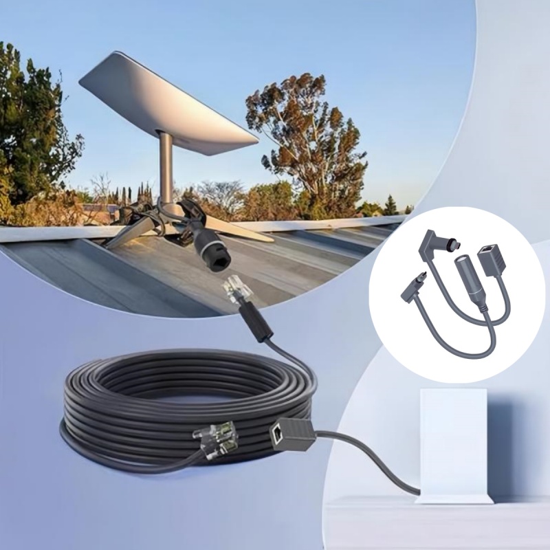 Cable Extensor RJ45 Impermeable for Starlink Gen 2 V2