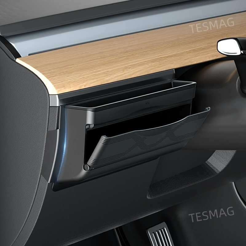 Car Glove Storage Dashboard Side Organizer for Tesla Model Y Juniper 2025+