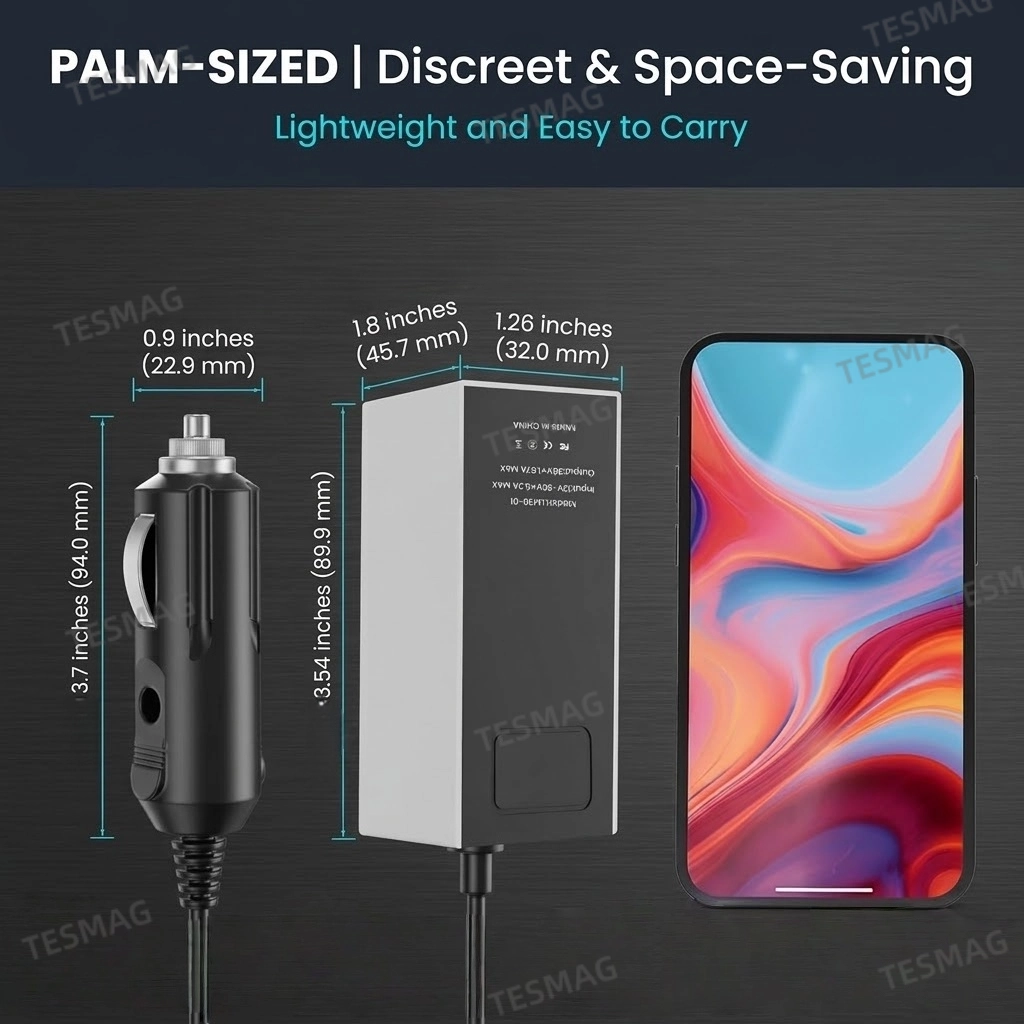 Car Power Adapter 12V-36V to 36V DC Converter for Starlink Mini Vehicle Power Supply