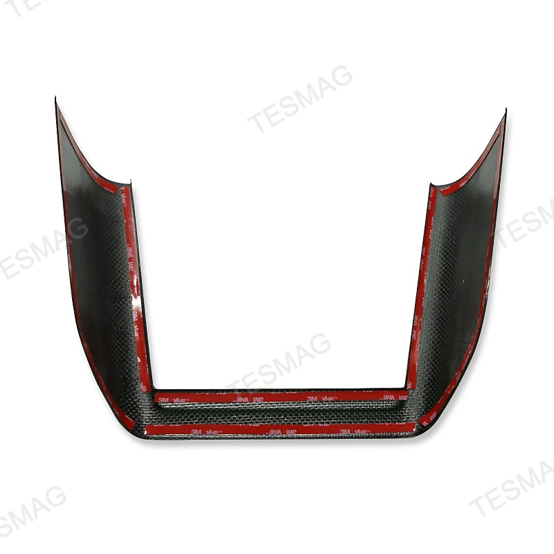 Carbon Fiber Charging Pad Frame for Tesla Model S/X 2021+