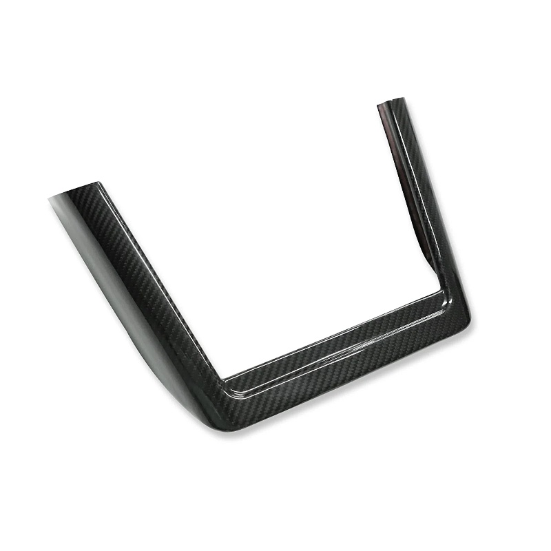 Carbon Fiber Charging Pad Frame for Tesla Model S/X 2021+