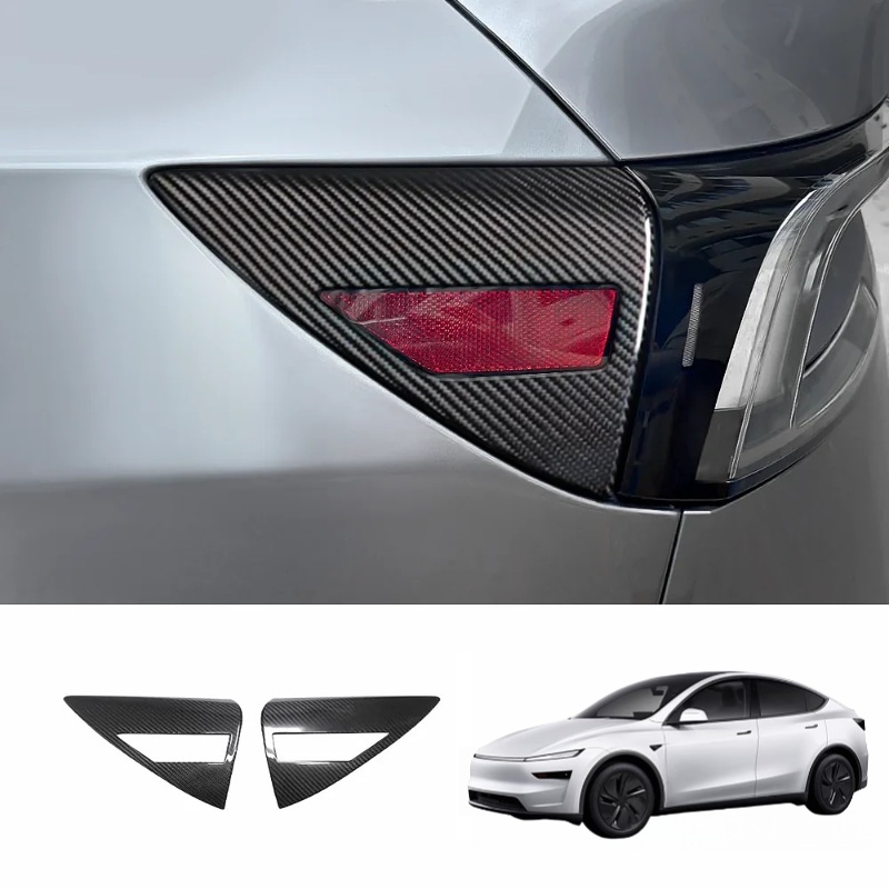 Carbon Fiber Charging Port Cover for Tesla Model 3 Highland/Model Y Juniper