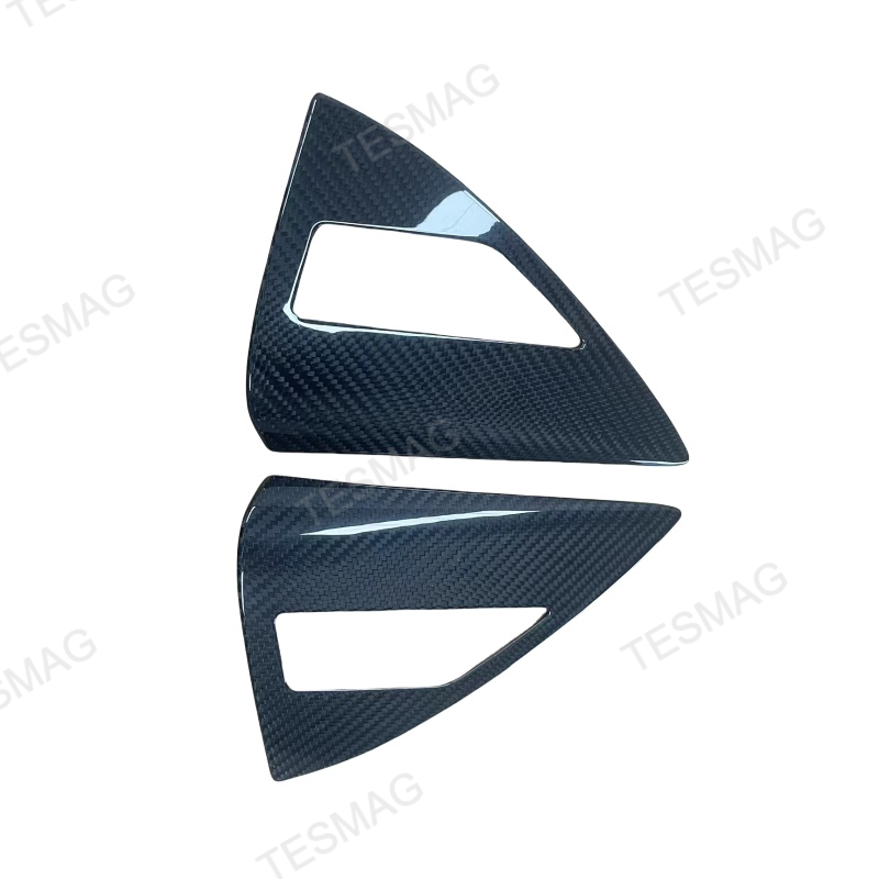 Carbon Fiber Charging Port Cover for Tesla Model 3 Highland/Model Y Juniper
