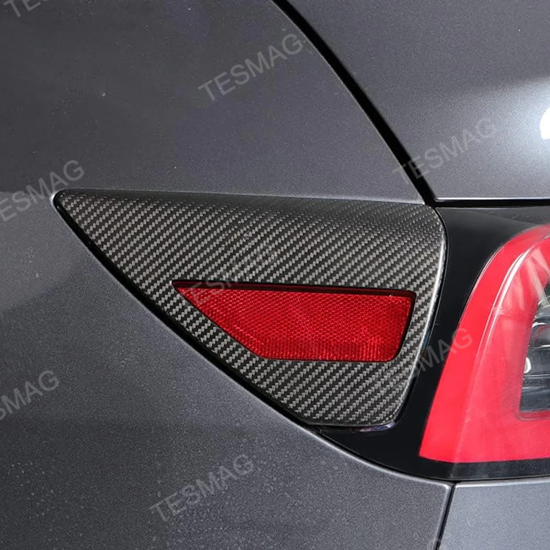 Carbon Fiber Charging Port Cover for Tesla Model 3 Highland/Model Y Juniper