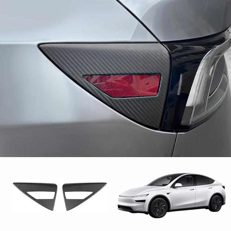 Carbon Fiber Charging Port Cover for Tesla Model 3 Highland/Model Y Juniper