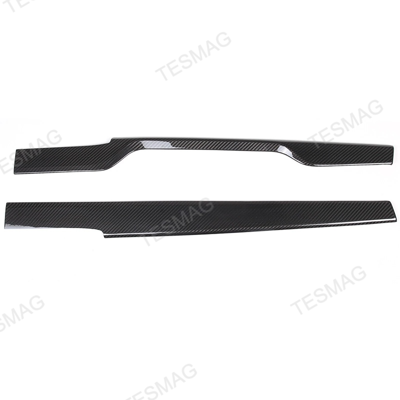 Carbon Fiber Dashboard Covers for Tesla Model S/X 2021+
