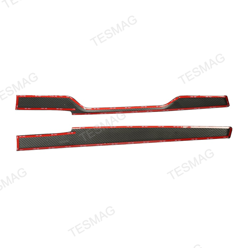 Carbon Fiber Dashboard Covers for Tesla Model S/X 2021+