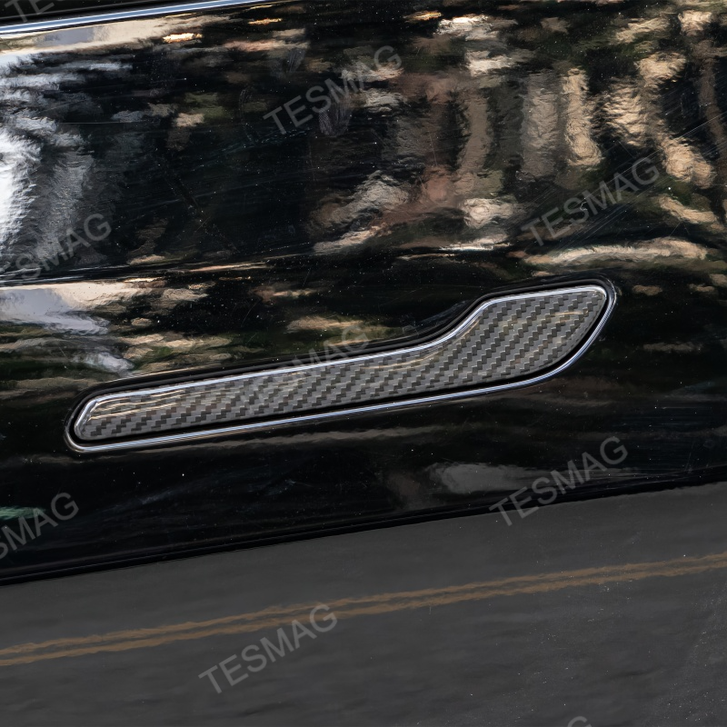 Carbon Fiber Door Handle Covers for Tesla Model 3/Y