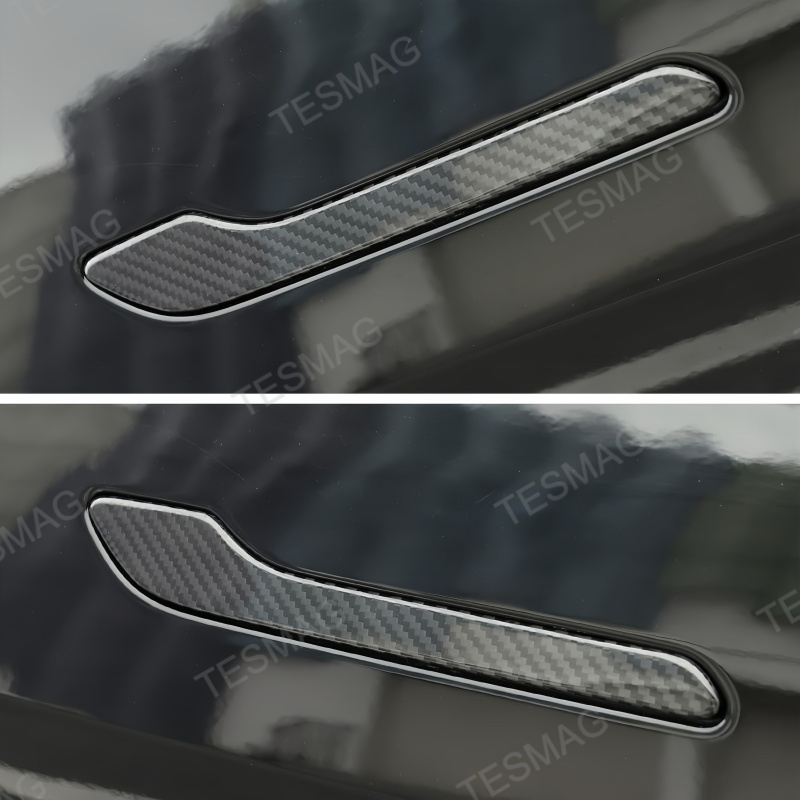 Carbon Fiber Door Handle Covers for Tesla Model 3/Y