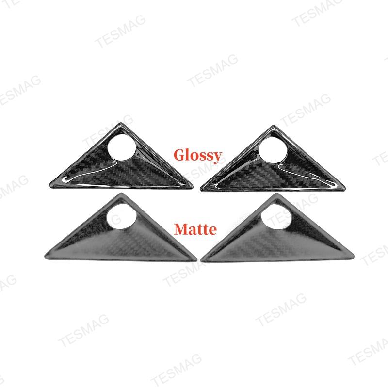 Carbon Fiber Front Fender Camera Cover for Tesla Cybertruck