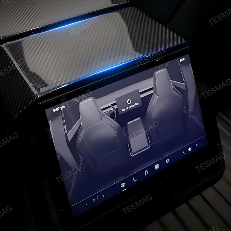 Carbon Fiber Rear Display Cover for Tesla Cybertruck