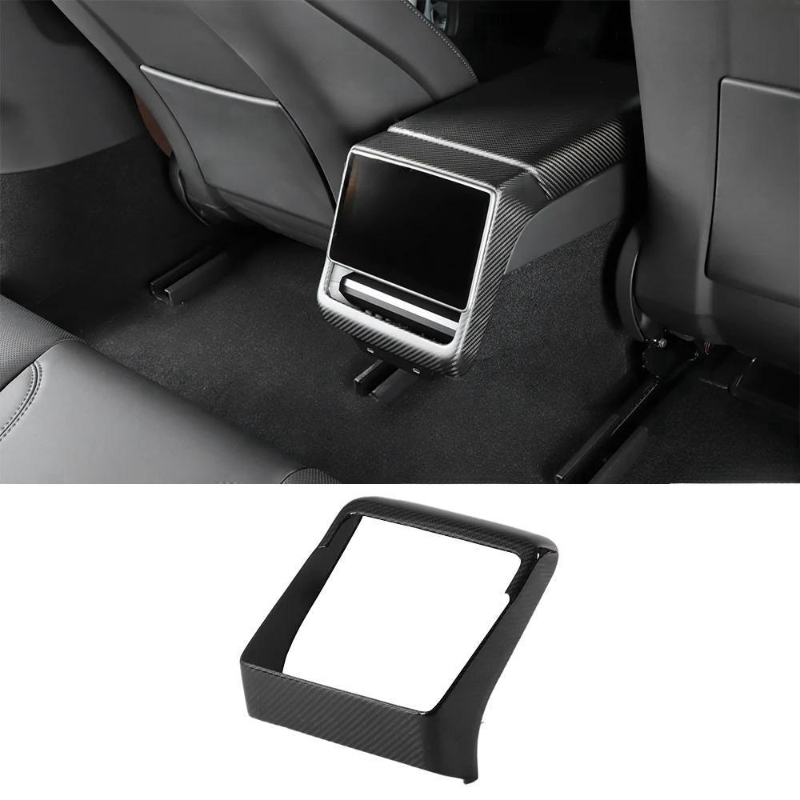 Carbon Fiber Rear Seat Vent Cover for Tesla Model 3 Highland