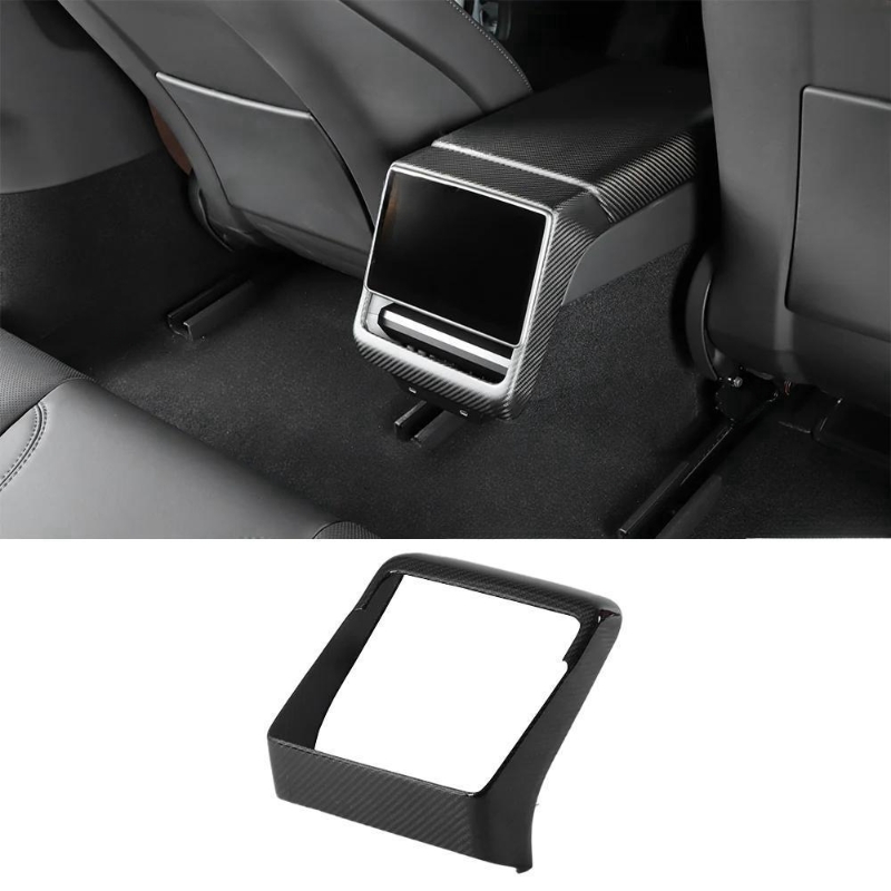 Carbon Fiber Rear Seat Vent Cover for Tesla Model 3 Highland/Y Juniper