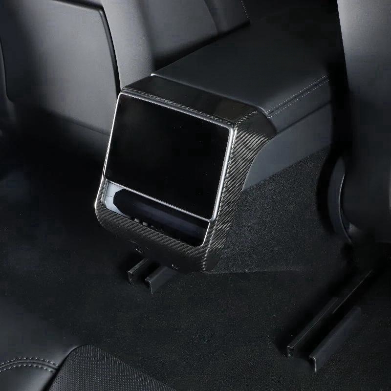 Carbon Fiber Rear Seat Vent Cover for Tesla Model 3 Highland