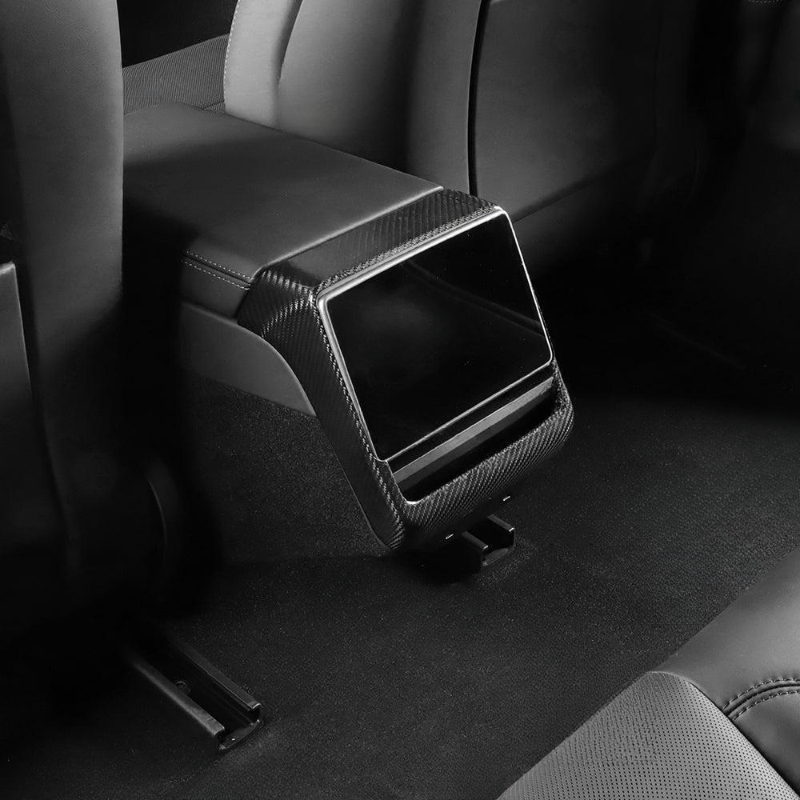 Carbon Fiber Rear Seat Vent Cover for Tesla Model 3 Highland