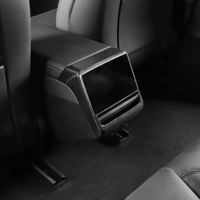Carbon Fiber Rear Seat Vent Cover for Tesla Model 3 Highland