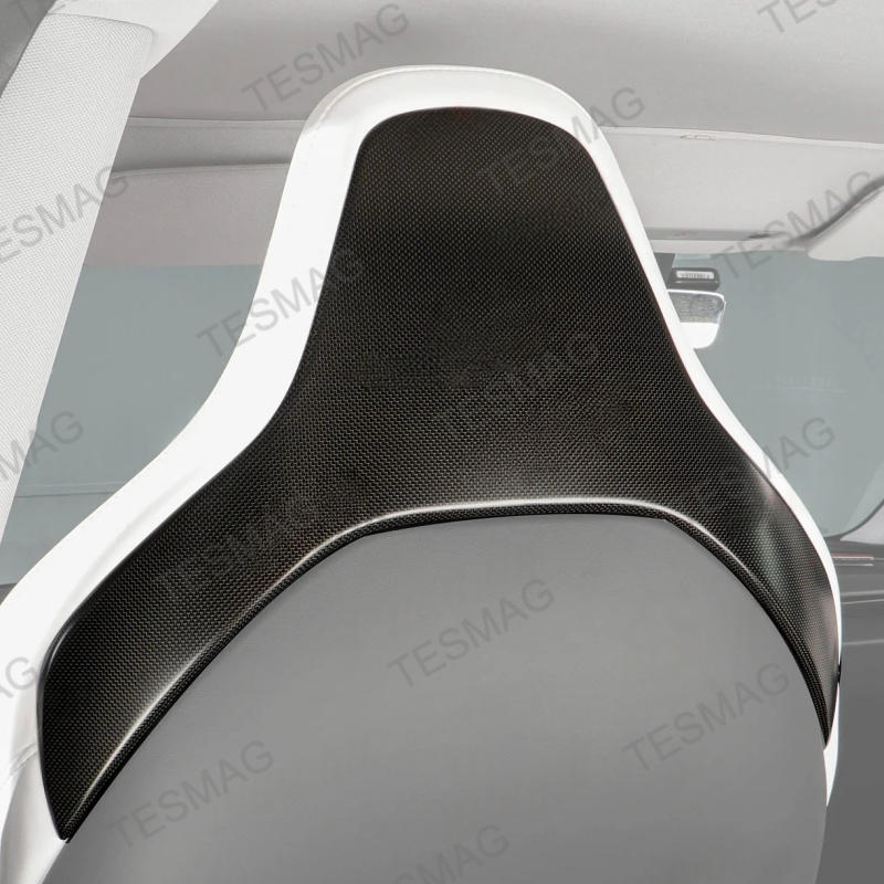 Carbon Fiber Seat Back Protectors for Tesla Model 3 Highland