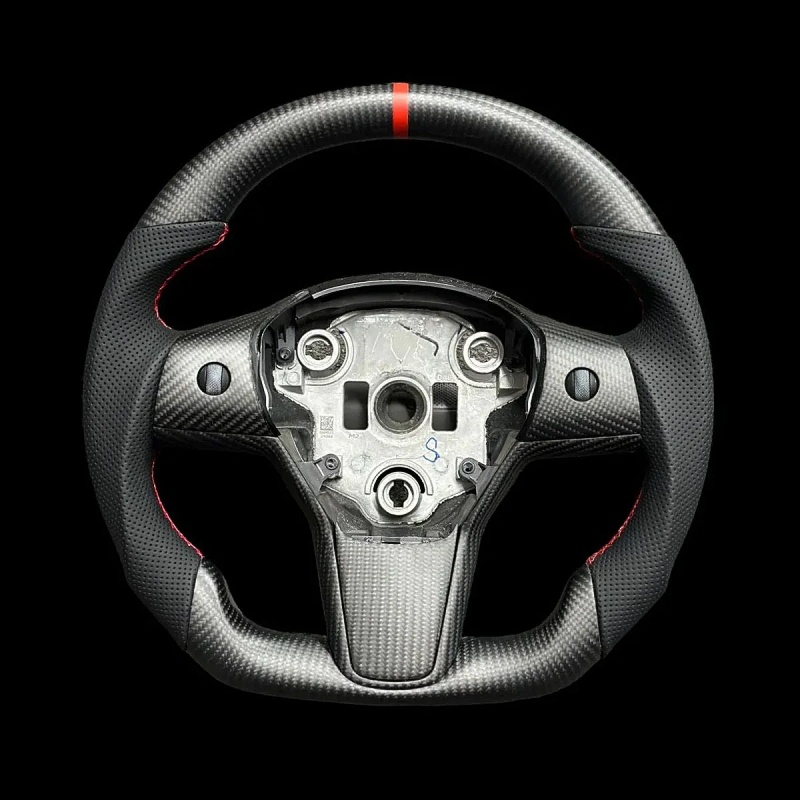 Carbon Fiber Steering Wheel for Tesla Model 3/Y