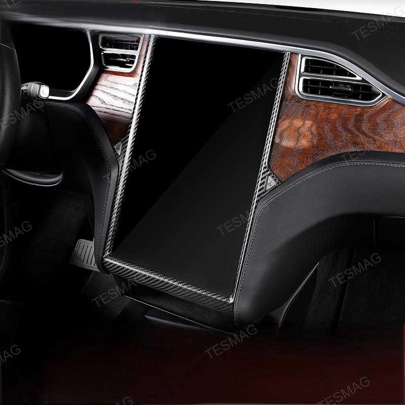 Carbon Fiber Touchscreen Frame Overlay for Tesla Model S/X