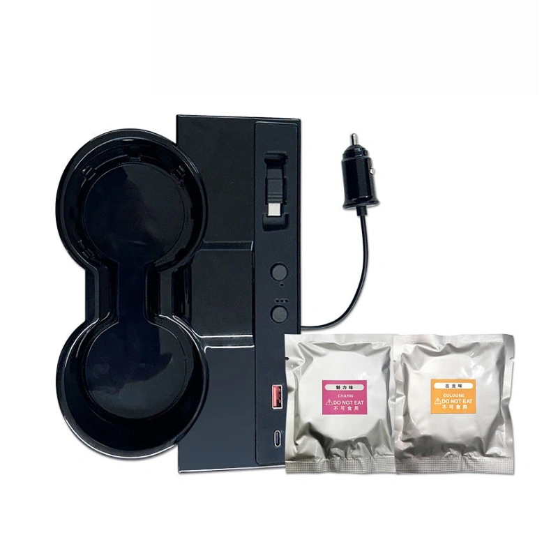 Center Console Cup Holder with Ambient Light for Tesla Model 3 Highland/Model Y Juniper