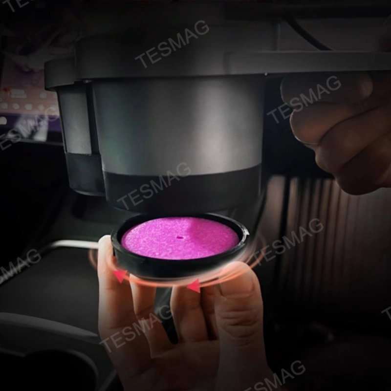 Center Console Cup Holder with Ambient Light for Tesla Model 3 Highland/Model Y Juniper