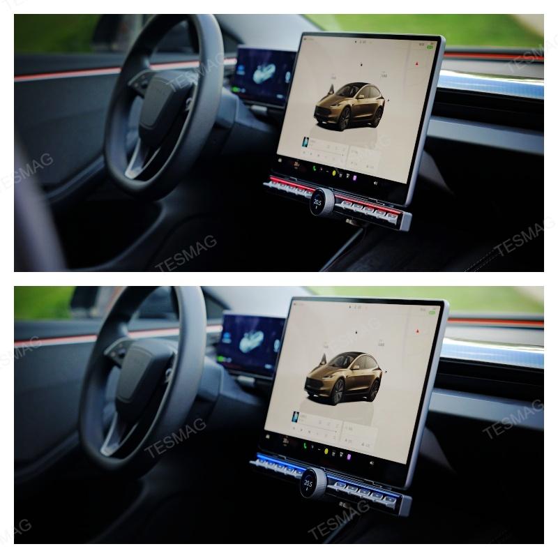 Center Console Physical Control Button Multiple Functions for Tesla Model 3/Y/Highland 